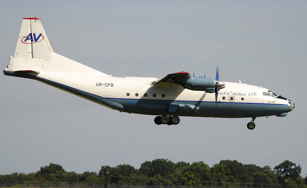 Antonov An-12BP, Registration UR-CFB